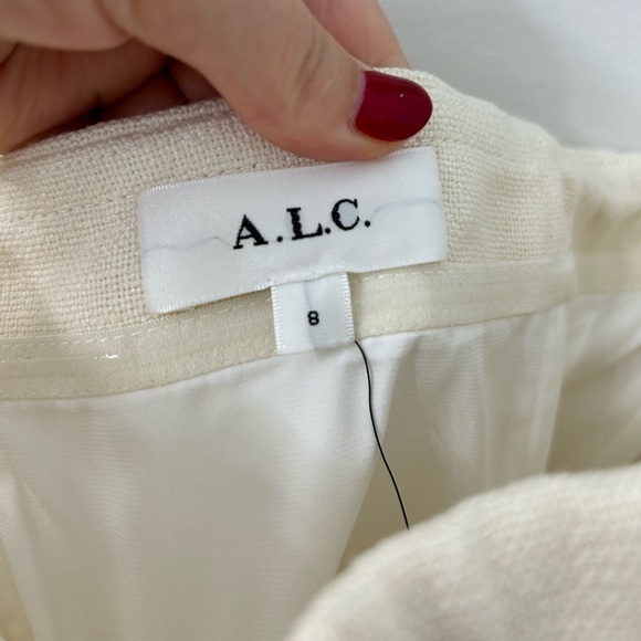A.L.C. Elsie Dress in Ecru | Size 8 | NWT - Picture 7 of 10
